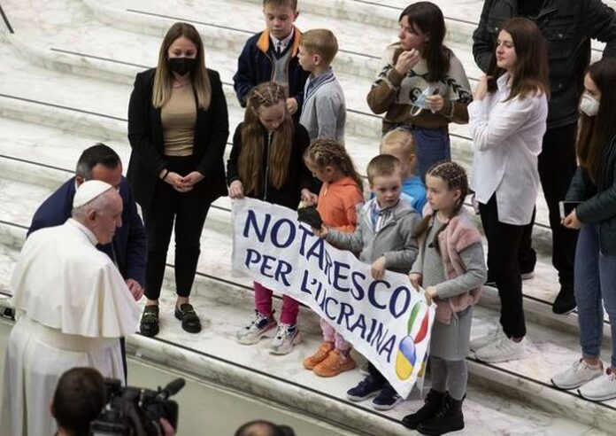 ‘Monstruosa’ e ‘selvagem’, assim define o papa Francisco a guerra na Ucrânia