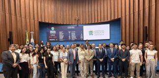 Gerson Claro recebe Acadêmicos de Direito da UCDB em visita à ALEMS