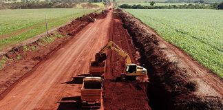 Corredor de integração e prosperidade, obra na MS-355 inicia em pleno vapor