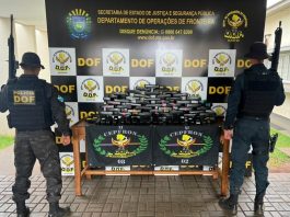 Traficante transportando quase R$ 4 milhões em cocaína é preso pelo DOF